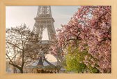 JUNIQE - Poster in houten lijst Cherry Blossom -40x60 /Roze