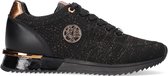 Mexx Sneaker Gitte Glitter Zwart - Dames - Maat 37