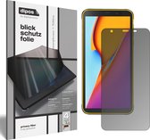 dipos I Privacy-Beschermfolie mat compatibel met Blackview BV6300 Pro Privacy-Folie screen-protector Privacy-Filter