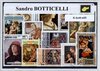 Afbeelding van het spelletje Sandro Botticelli – Luxe postzegel pakket (A6 formaat) : collectie van verschillende postzegels van Sandro Botticelli – kan als ansichtkaart in een A6 envelop - authentiek cadeau - kado - geschenk - kaart - Venus - fortezza - italiaans - renaissance