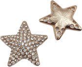 Damessjaal Magneet Broche | Ster | Schittersteentjes