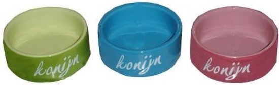 Eetbak Steen - Konijn - Grijs