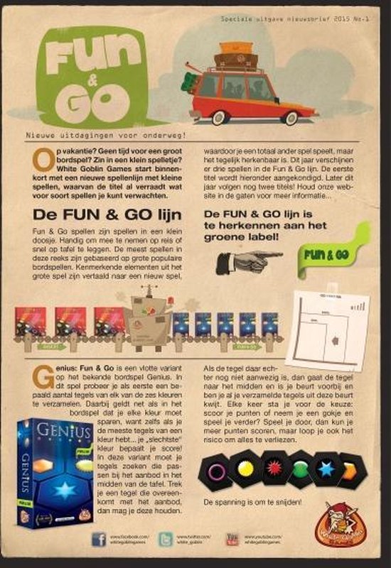 Thumbnail van een extra afbeelding van het spel reisspel Genius: Fun & Go