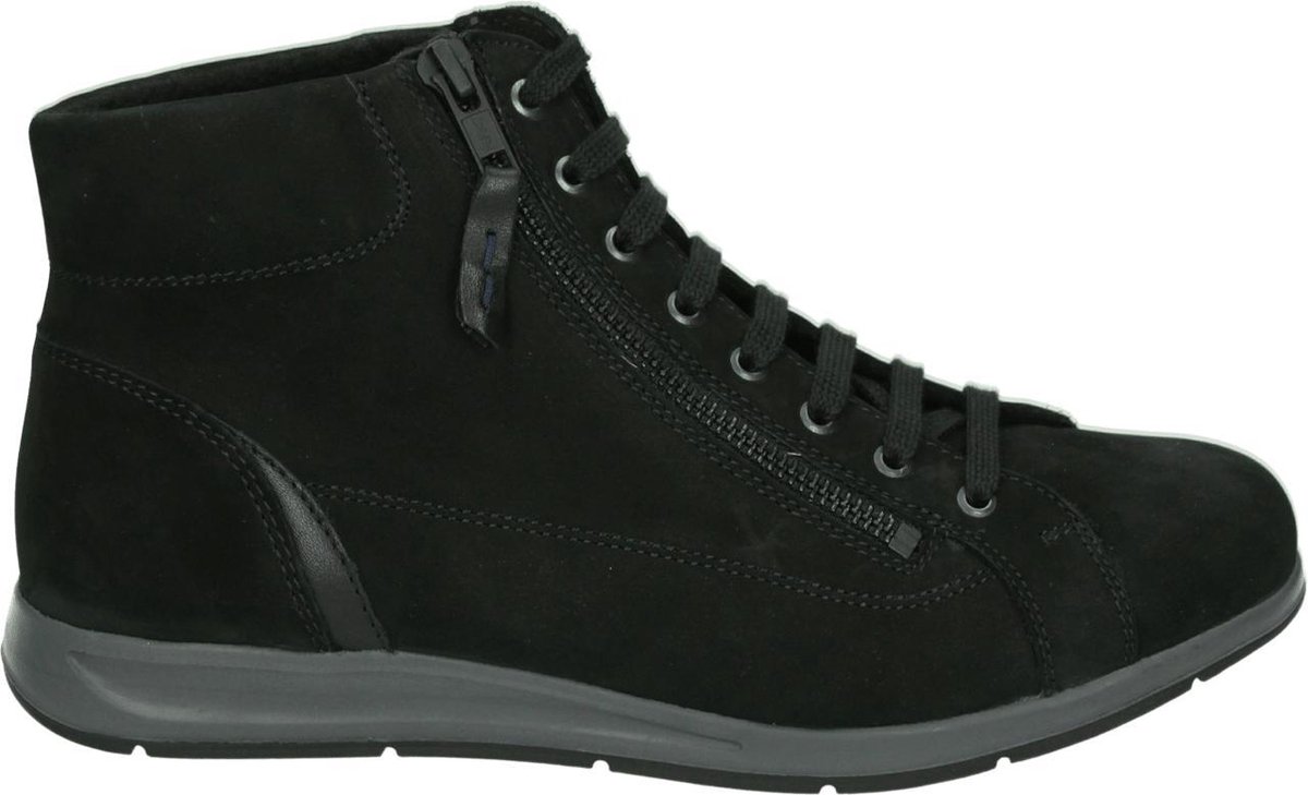 Strober ELEONORE 68096H - Volwassenen VeterlaarzenHalf-hoge schoenen - Kleur: Zwart - Maat: 39