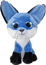 knuffel vos Blueberry 42 cm blauw