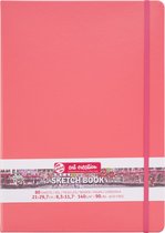Talens Art Creation schetsboek Coral Red 21X30 140 g