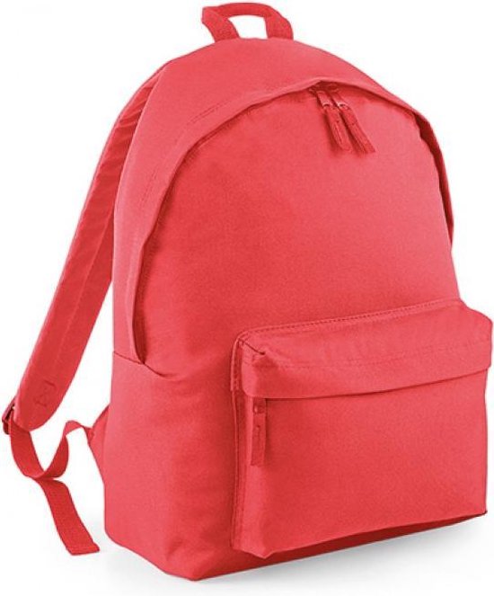 Original Fashion Backpack/Rugzak BagBase - 18 Liter Coral