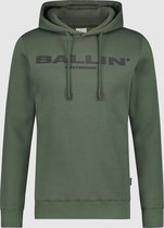 Ballin Amsterdam -  Heren Regular Fit  Original Hoodie  - Groen - Maat S