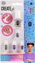 nagellakset nail art kit meisjes 6-delig