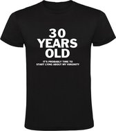 30 Jaar maagd | verjaardag | cadeau | Heren | 30e | t-shirt