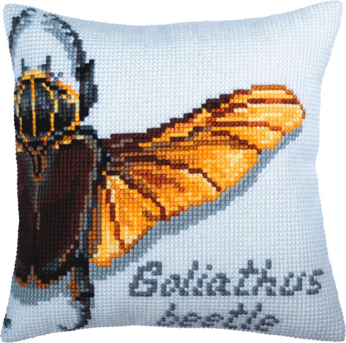 Kussen borduurpakket Goliathus beetle - Collection d'Art