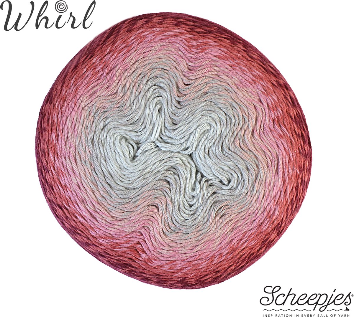 Scheepjes Whirl 1000m - Slice 'O' Cherry Pie