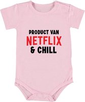 Product van Netflix en Chill Baby Romper | rompertje | geboorte | cadeau | meisje
