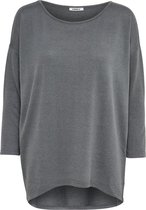 Only Trui Onlelcos 4/5 Solid Top Jrs Noos 15124402 Dark Grey Melange Dames Maat - XS