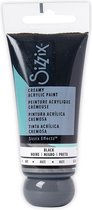 Sizzix Acrylverf - Mat - 60ml - Zwart