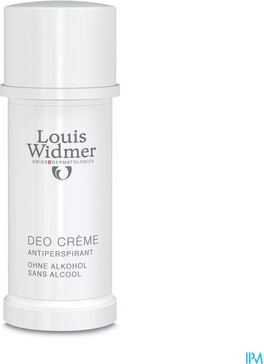 Louis Widmer Deo Cream Antisudorifique Déodorant Crème Déodorante 40 ml