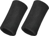 ZweetBandjes Pols - Zinaps 6 Inch Pols Sweatband Sport Cuffs Elastische Atletische Katoenen Armband voor Sport, 2 Sets (WK 02131)