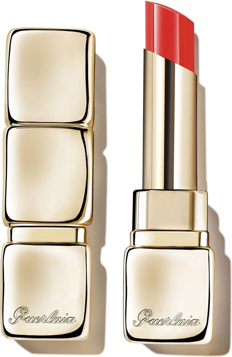 Guerlain Kisskiss Shine Bloom Lipstick #520-love Bloom