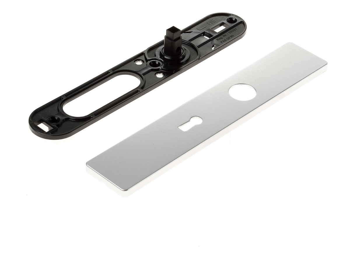Langschild rechthoekig ASL aluminium F1 SL55
