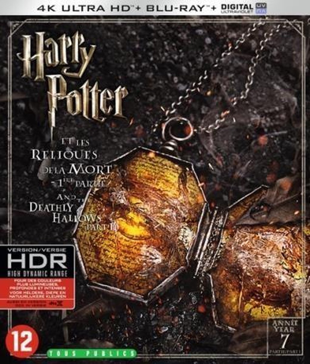 Harry Potter Year 7 - The Deathly Hallows Part 1 (4K Ultra HD Blu-ray)-