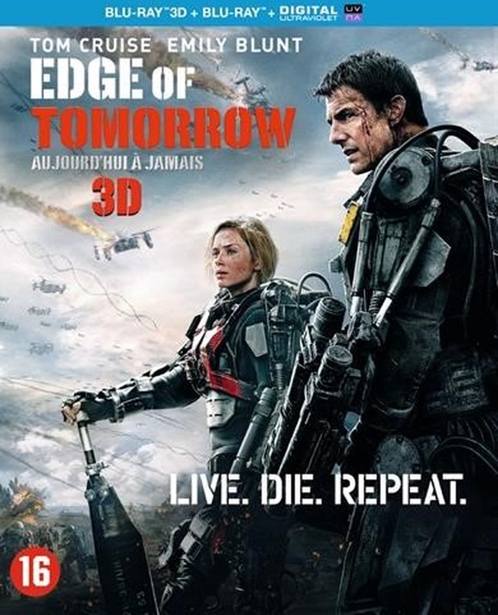 Edge Of Tomorrow  (Blu-ray) (3D Blu-ray) - Warner Home Video