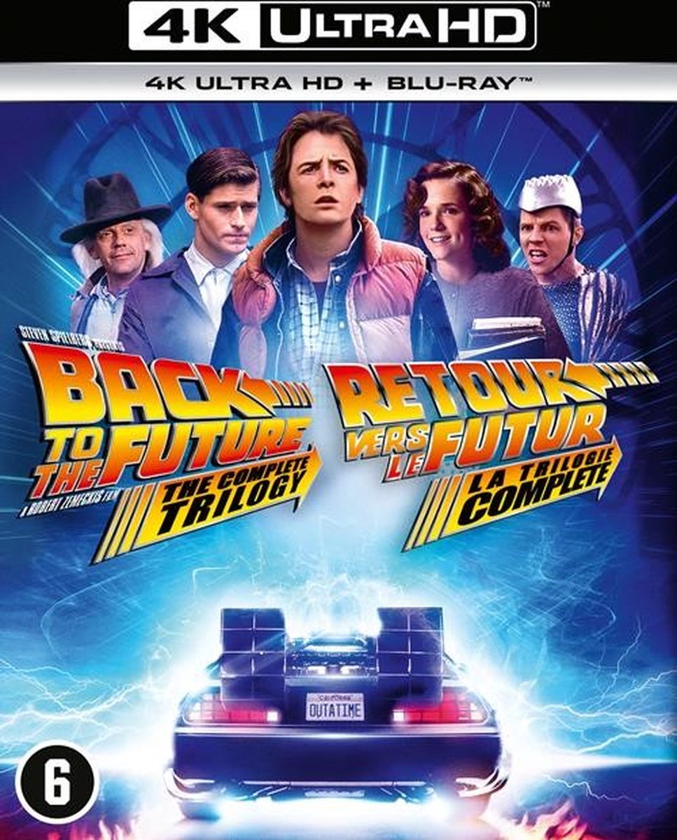 Retour vers Le Futur : Trilogie (4K Ultra HD Blu-ray), Crispin Glover, DVD