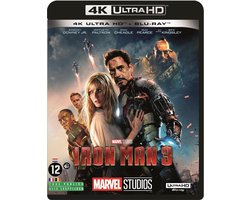 Iron Man 3 (4K Ultra HD Blu-ray) (Import geen NL ondertiteling)
