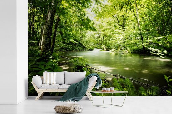 Papier peint - Papier peint photo Forêt - Arbre - Water - Largeur 360 cm x hauteur 240 cm