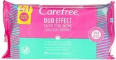 Intieme doekjes Aloe Vera Carefree (2 x 20 uds)
