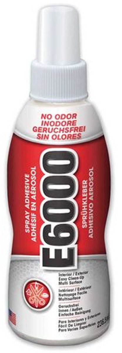 E6000 -Spray adhesive clear 236,5ml