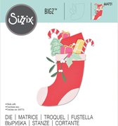 Sizzix Bigz Snijmal - Fireplace Stocking