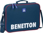 Briefcase Benetton Navy Marineblauw (6 L)