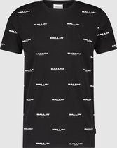 Ballin Amsterdam -  Heren Slim Fit   T-shirt  - Zwart - Maat L
