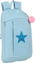 Casual Rugtas Star Glow Lab Licht Blauw