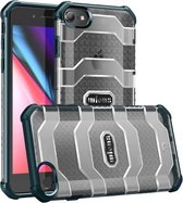 wlons Explorer-serie pc + TPU beschermhoes voor iPhone SE 2020/8/7 (donkergroen)