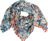 Roxy sjaal marine bloom Gemengde Kleuren-One-Size