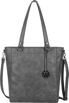 Wimona Fatma 4090 Shopper / Schoudertas / Laptoptas - 13 inch - Grijs