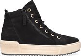 Gabor 488 Hoge sneakers - Dames - Zwart - Maat 42,5