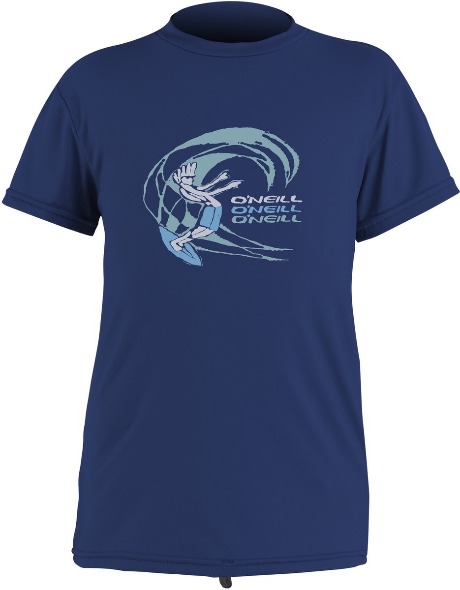 O’Neill UV-shirt voor jongens en meisjes met korte mouwen – 104cm Blauw