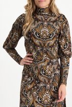 Tramontana | Top met Ornament Print | Print Browns | Maat XS