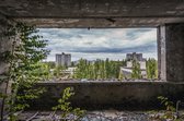 Plexiglas Luxe Wanddecoratie - Fotokunst 'Pripyat- Hoogste kwaliteit acrylaat – MuurMedia – Urban Collectie – 150 x 100 cm – incl. ophangsysteem