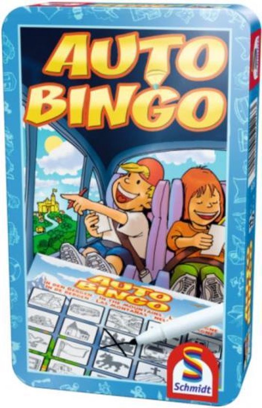 Afbeelding van het spel reisspel Auto-Bingo junior