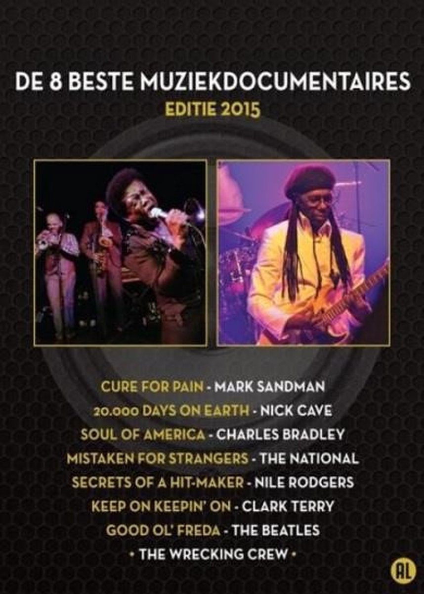 De 8 Beste Muziekdocumentaires: Editie 2015 (DVD)