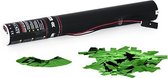 TCM FX - Confetti Kanon - Shooter - Confettikanon - Confettikanonnen - Elektrisch - 50cm green metallic - Party Popper