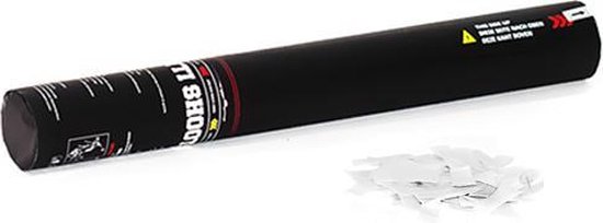 Canon à confettis TCM FX - Shooter 28cm, blanc