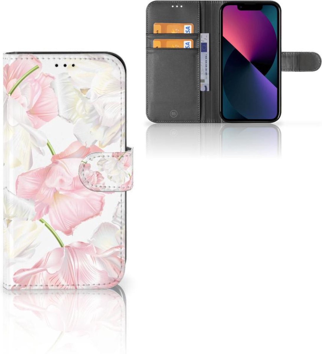 Apple iPhone 13 Hoesje Lovely Flowers
