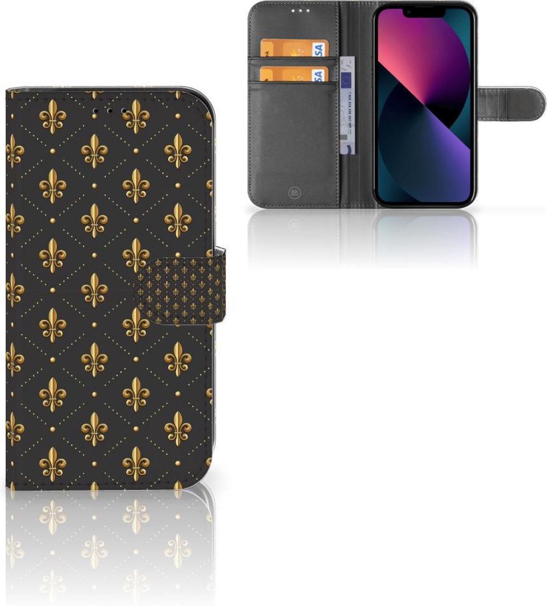 Apple iPhone 13 Telefoon Hoesje Franse Lelie