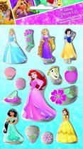 stickers Princess reflecterend meisjes vinyl 30 stuks