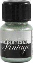 verf Art Metal 30ml parelmoer/groen