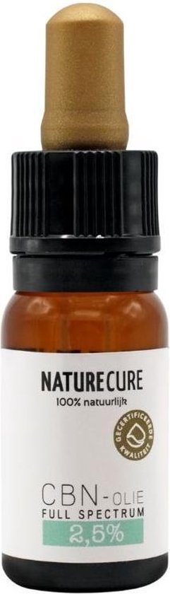 Nature Cure CBN + CBD-olie 2,5% – 250 mg- Full Spectrum  10 ml